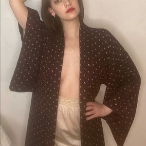 Authentic Japanese kimono.